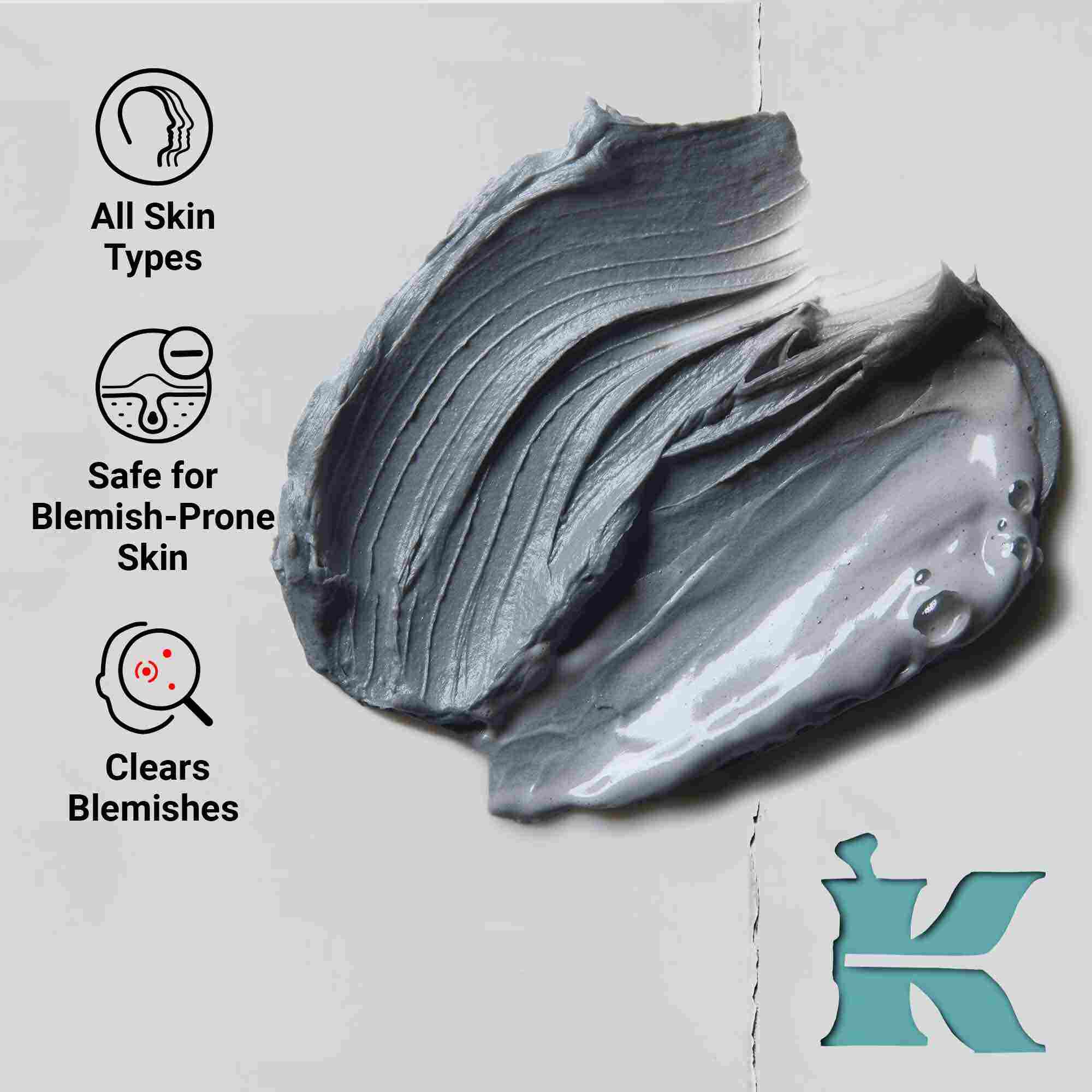 Gently Effective Blemish-Treating Cleansing Paste Texture​