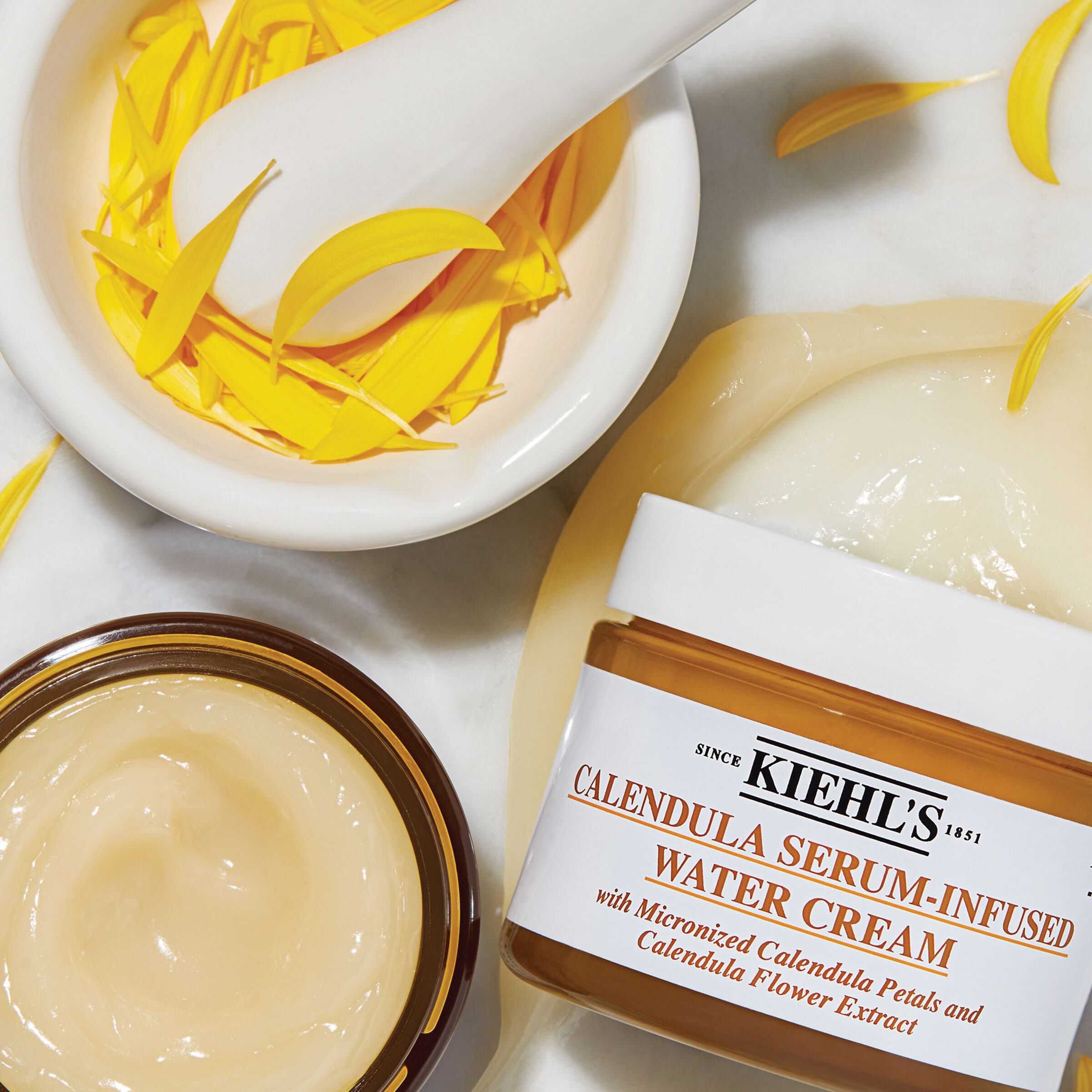 Calendula Serum-Infused Water Cream - Creme hydratante pour le visage