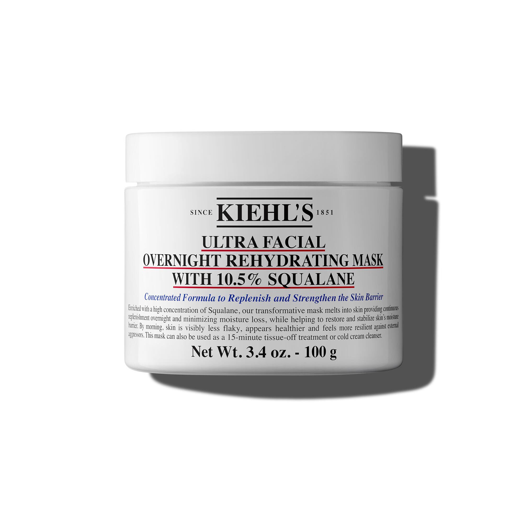 Ultra Facial Overnight Rehydrating Mask with 10.5% Squalane - Gezichtsmasker