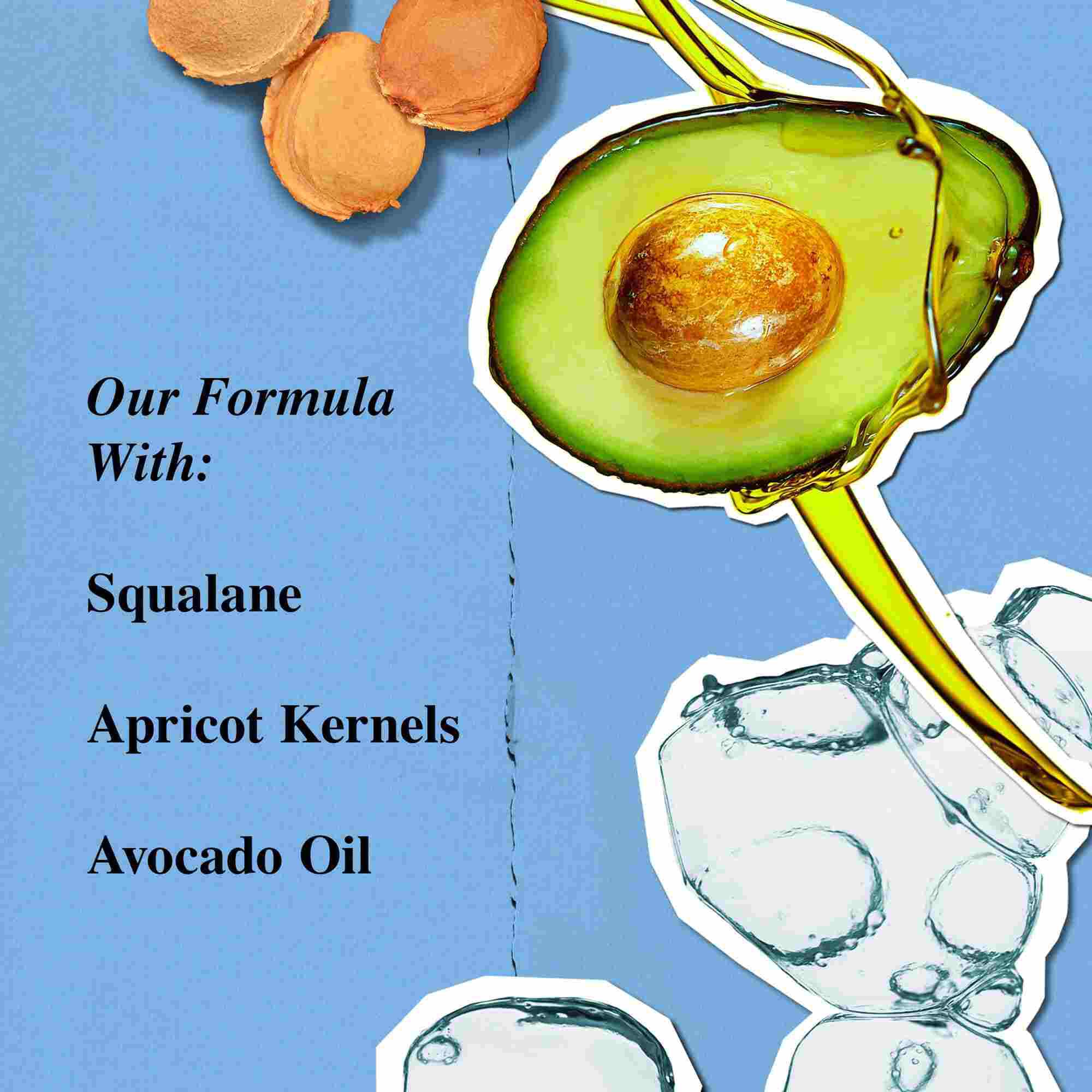 Ingredients de l'Ultra Facial Cleanser Kiehl's - Squalane, noyaux d'abricot, huile d'avocat