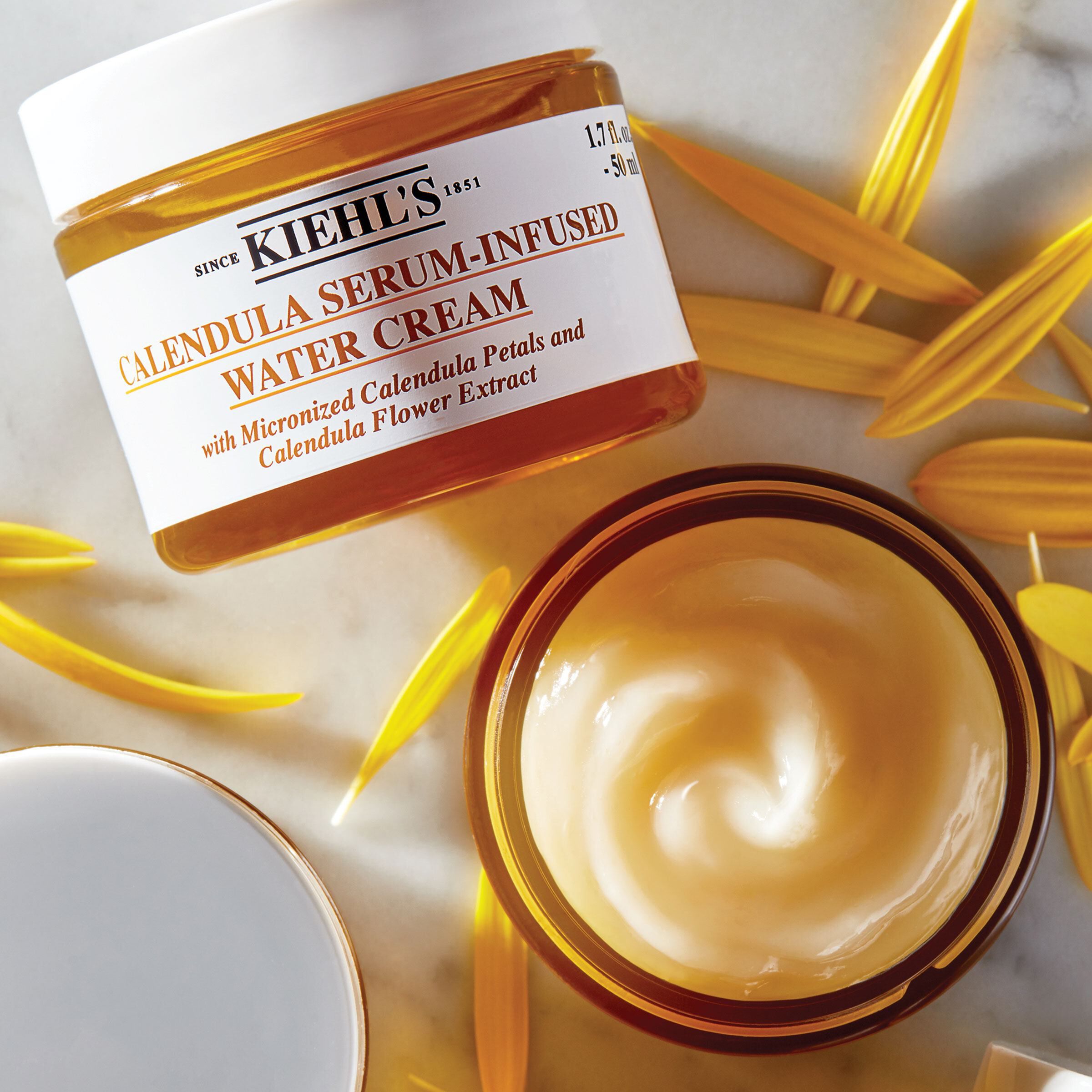 Calendula Serum-Infused Water Cream - Creme hydratante pour le visage