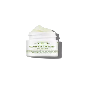 Foto van de geopende pot Kiehl's Creamy Eye Treatment with Avocado