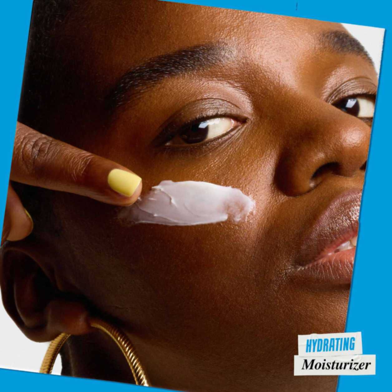 Ultra Facial Cream swatch on different skin ​