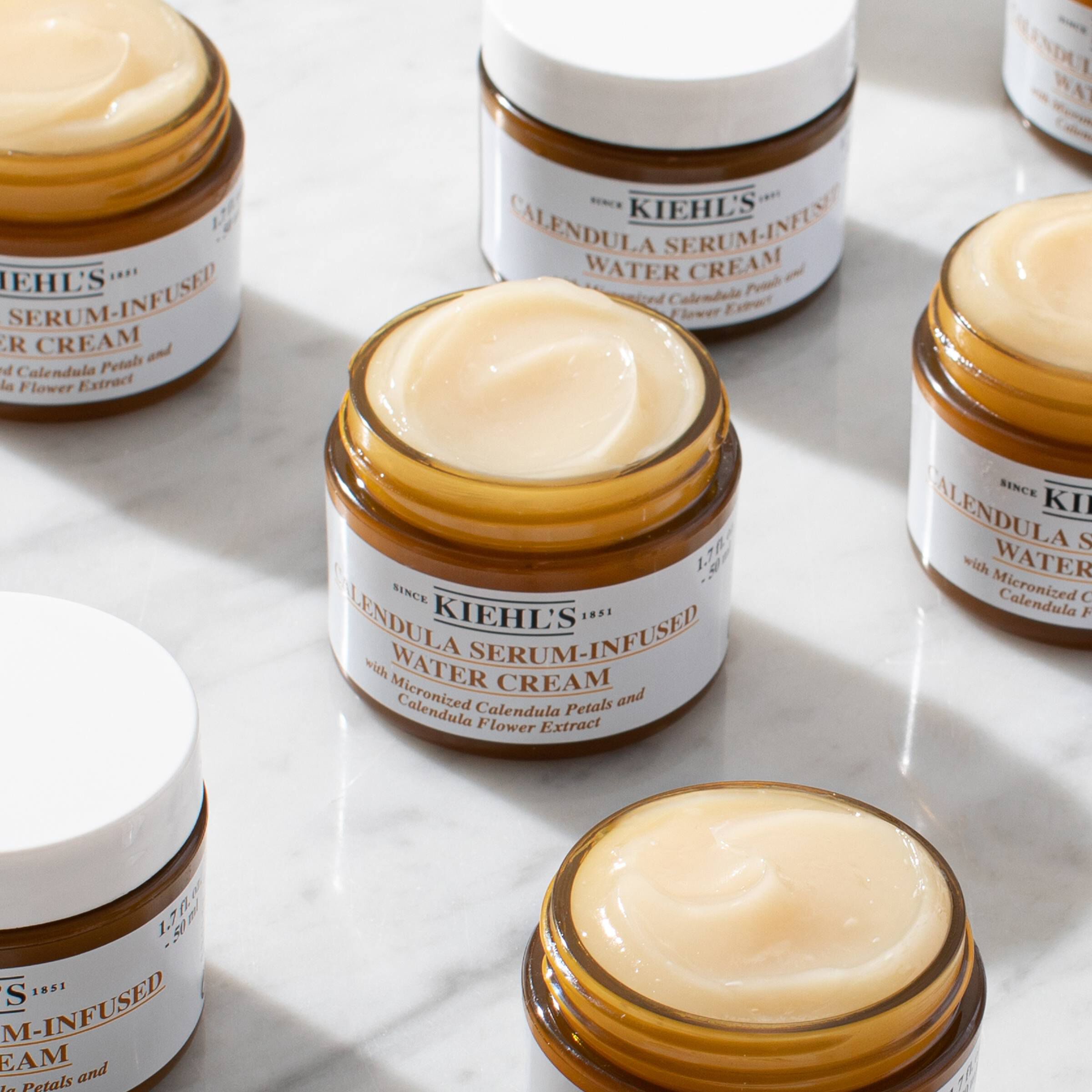 Calendula Serum-Infused Water Cream - Creme hydratante pour le visage