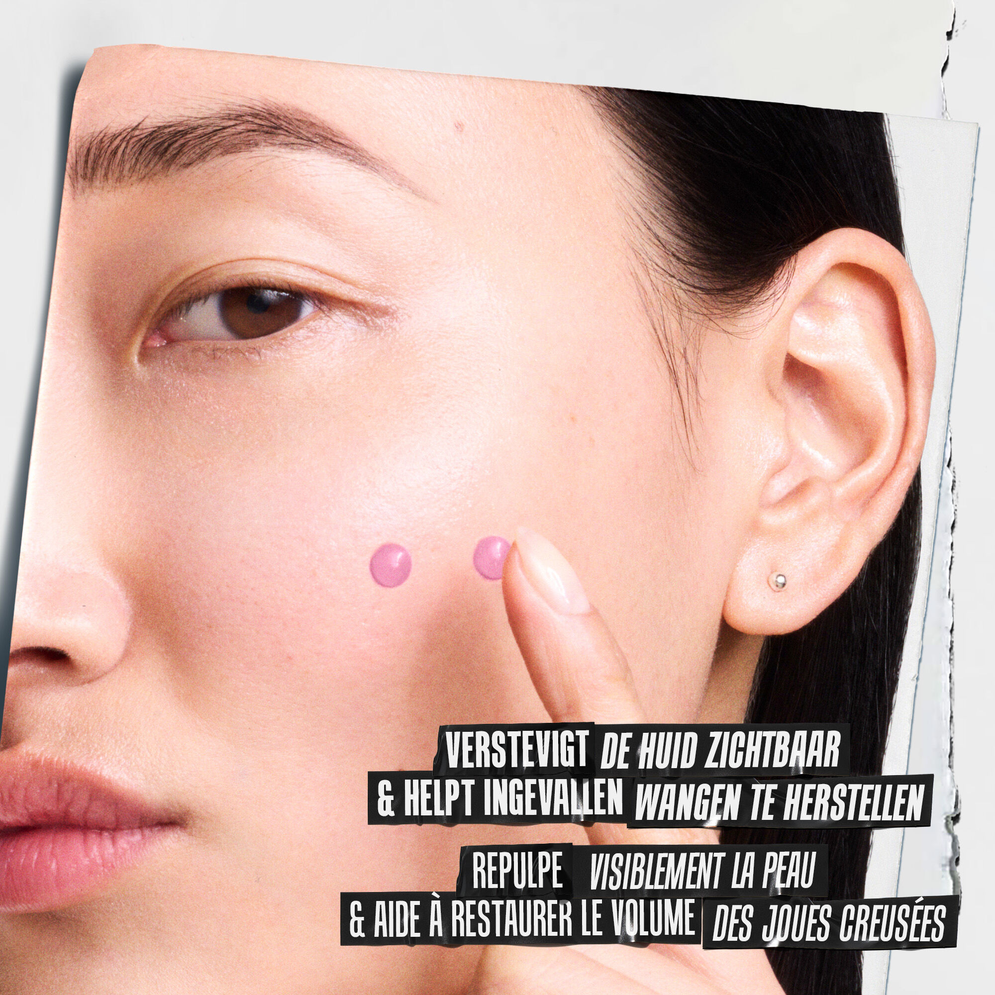 CollaShot Plump Serum, serum pour le visage aux peptides de collagene pour une peau liftee et visiblement plus repulpee