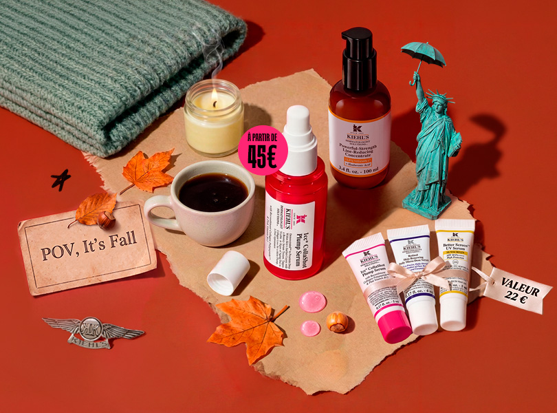 Sublimez votre routine d'automne et recevez un Mini Kit Sérums pour tout achat avec votre code exclusif.